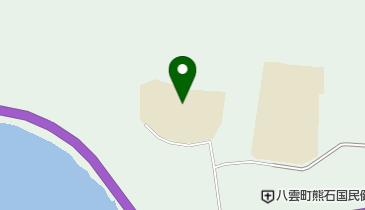 八雲町立雲石小学校の地図画像