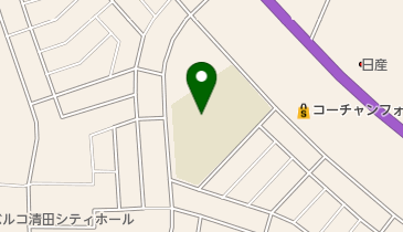 札幌市立美しが丘小学校の地図画像