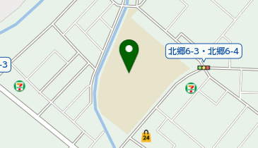 札幌市立北白石小学校の地図画像