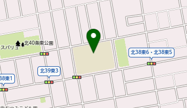 札幌市立栄西小学校の地図画像