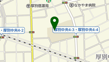 札幌市立信濃小学校の地図画像