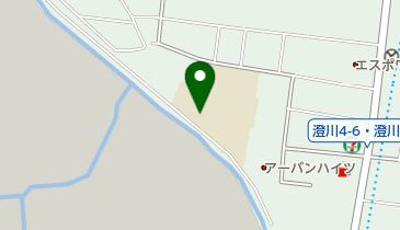 札幌市立澄川西小学校の地図画像