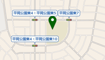 札幌市立平岡公園小学校の地図画像