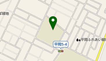 札幌市立平岡中央小学校の地図画像