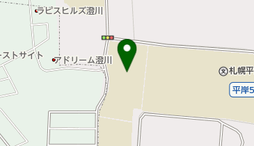 札幌市立平岸高台小学校の地図画像