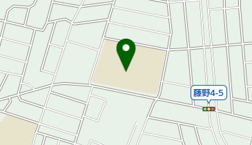 札幌市立藤野南小学校の地図画像