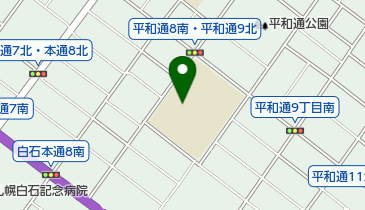 札幌市立本通小学校の地図画像