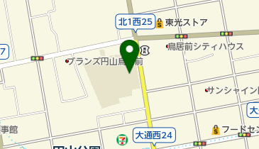 札幌市立円山小学校の地図画像