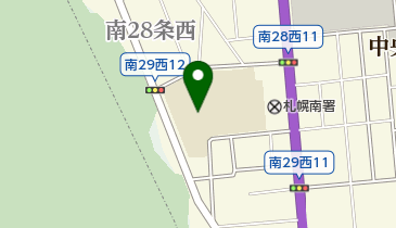 札幌市立山鼻南小学校の地図画像