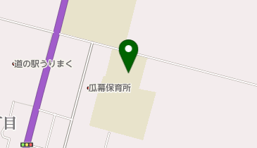 鹿追町立瓜幕小学校の地図画像