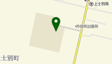 士別市立上士別小学校の地図画像