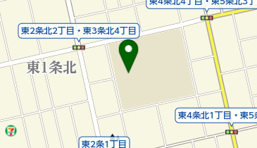 士別市立士別小学校の地図画像