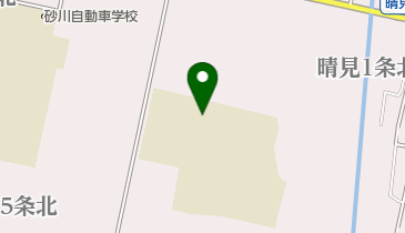 砂川市立中央小学校の地図画像