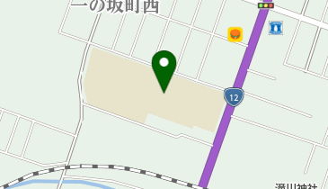 滝川市立滝川第一小学校の地図画像