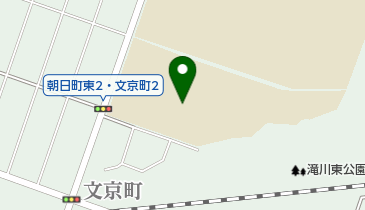 滝川市立東小学校の地図画像