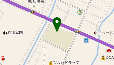 伊達市立伊達西小学校の地図画像