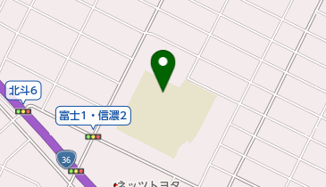 千歳市立信濃小学校の地図画像