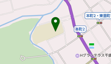 千歳市立千歳小学校の地図画像