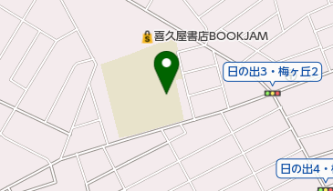 千歳市立日の出小学校の地図画像