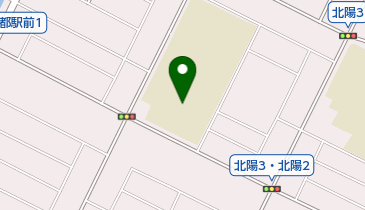 千歳市立北陽小学校の地図画像