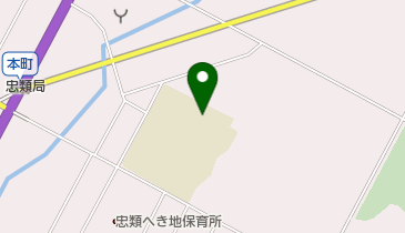 幕別町立忠類小学校の地図画像