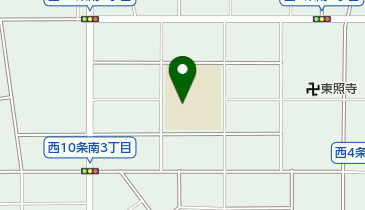 名寄市立名寄西小学校の地図画像