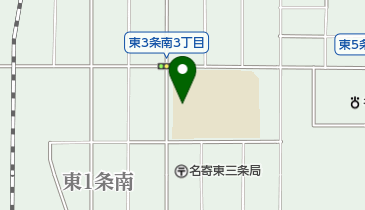 名寄市立名寄東小学校の地図画像