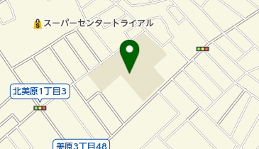 函館市立北美原小学校の地図画像