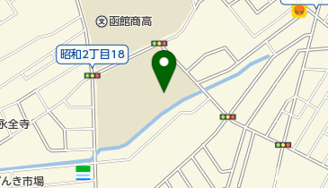 函館市立昭和小学校の地図画像