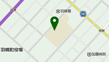 羽幌町立羽幌小学校の地図画像