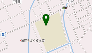 深川市立深川小学校の地図画像