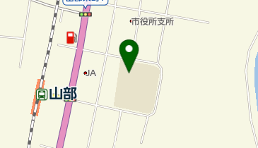 富良野市立山部小学校の地図画像