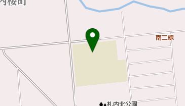 幕別町立札内北小学校の地図画像