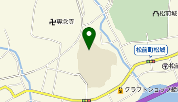 松前町立松城小学校の地図画像