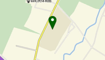 森町立森小学校の地図画像