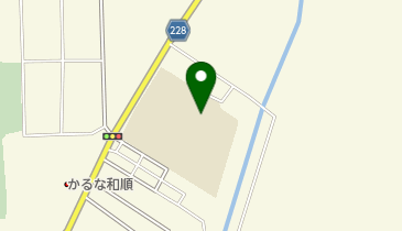 余市町立沢町小学校の地図画像