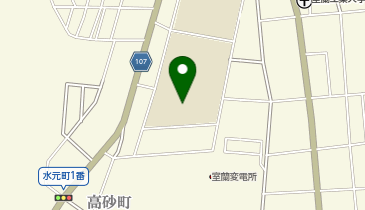 室蘭市立天神小学校の地図画像