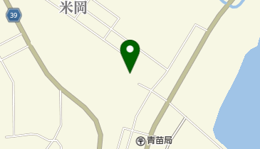 奥尻町立青苗幼稚園の地図画像