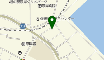 厚岸カトリック幼稚園の地図画像