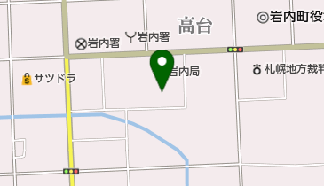 認定こども園岩内幼稚園の地図画像