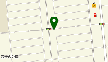 認定こども園帯広幼稚園の地図画像