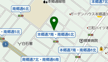 本郷幼稚園の地図画像