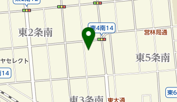 帯広藤幼稚園の地図画像