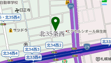 札幌三育幼稚園の地図画像