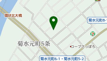 札幌市立きくすいもとまち幼稚園の地図画像
