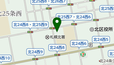 札幌市立白楊幼稚園の地図画像