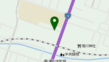 滝川白樺幼稚園の地図画像