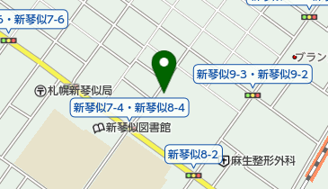 認定こども園新琴似幼稚園の地図画像