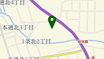 新得町立新得幼稚園の地図画像
