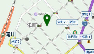 滝川幼稚園の地図画像